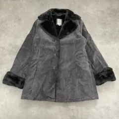 レザー ムートンコート