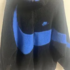 Nike フリースジャケット ブラック/ブルー