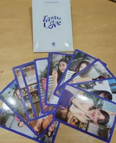 TWICE Taste of Love トレーディングカード 10枚セット
