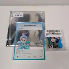 忍たま乱太郎　インスタ風　トレカプレート　アクリルキーホルダー　食満留三郎