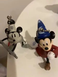 ミッキーマウス キーホルダー 2点セット　一番くじ