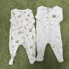 HM くまのプーさん ロンパース 2-4m