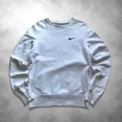 00s NIKE ナイキ スウェット トレーナー ホワイト グランジ y2k S