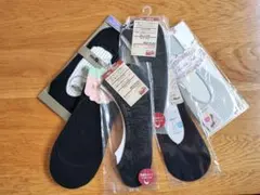 【新品未使用】フットカバー　（無印良品を含む６足セット）