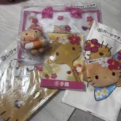 日焼けキティー 一番くじ 人気6点セット