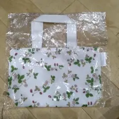 ウェッジウッド　ワイルド　ストロベリー柄　ミニトート　エムアイ　友の会