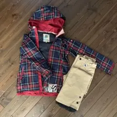 SISTA.J スノーボードウェア 上下セット Mサイズのサムネイル