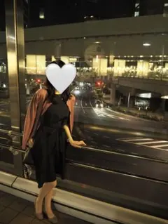 UNIQLO ノースリーブワンピース　ウエストベルト付