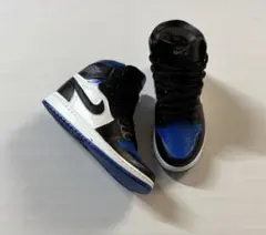 1/6 スケールのエアジョーダンっぽいのスニーカーフィギュア　ブルー　ブラック