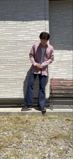 BOBSON濃紺 ブーツカットデニム フレアパンツ　古着美品！ 値下げ可能！