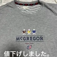 MCGREGOR グレー 半袖Tシャツ Mサイズ