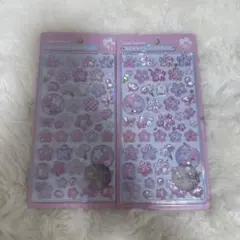 ボンボンドロップシール 新作 和柄 桜 2個セット 匿名配送 正規品