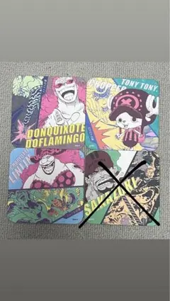 ONEPIECアートコースター セット