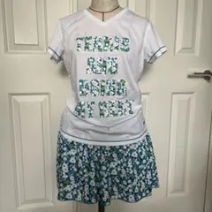 Prince テニスウェア M フラワープリント
