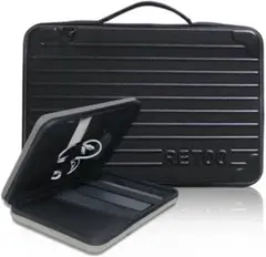 RETOO PC ハードケース 15.6インチ ブラック 肩紐 マウスパッド付属のサムネイル