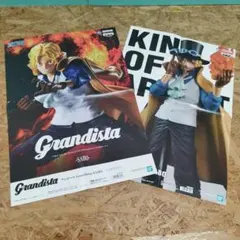 P4033 ワンピース サボ フィギュアポスター セット