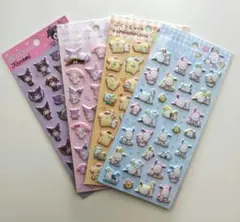 ぷくっとシール サンリオ 4枚セット