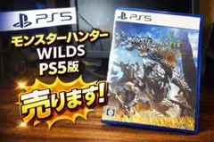 PS5 モンスターハンター WILDS 美品 動作確認済