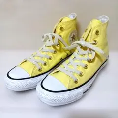 CONVERSE イエロー ハイカット スニーカー