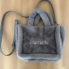 ダーリッチ　Darich バッグ　ファーバッグ　グレー　ムック本