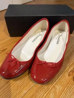Repetto レペット バレエシューズ レッド - メルカリ
