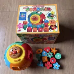 アンパンマン NEWまるまるパズル 箱付き 知育玩具 形合わせ 色遊びのサムネイル