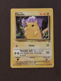 pikachu card ピカチュウ　ポケモンカード英語版のサムネイル