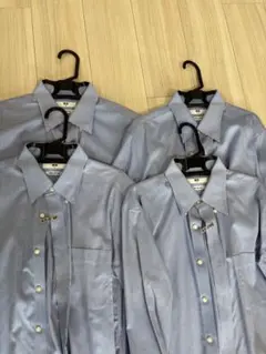 UNIQLO スーパーノンアイロンスリムシャツ/ボタンダウン　Mサイズ　4枚