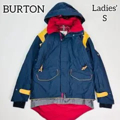 2489【極美品】バートン ジャケット レディース スノボウェア ポーチ付き