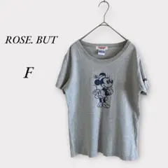 【ローズバッド】ミニー プリント 半袖 Tシャツ カットソー（M）のサムネイル