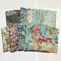 リバティプリント　タナローン　はぎれセット