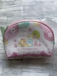 すみっコぐらし さくらポーチギフト ピンク