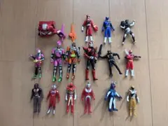 戦隊ヒーローフィギュア 15体セット