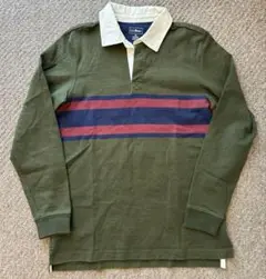 llbean ラグビーポロシャツ　ラガーシャツ　Mサイズ