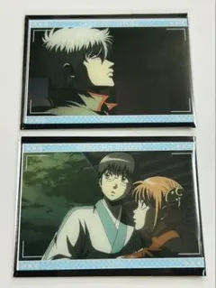 銀魂日和　アクリルカード　銀時　新八　神楽