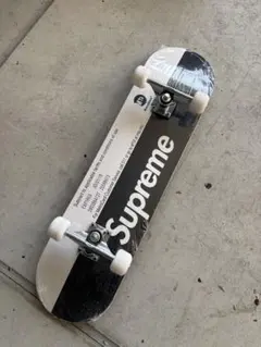Supreme スケートボード ブラック/ホワイト
