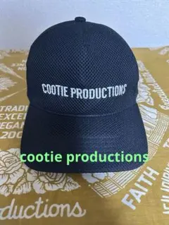 COOTIE PRODUCTIONS メッシュキャップ ブラック - メルカリ