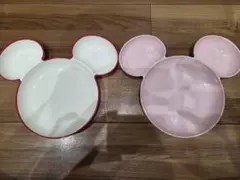ディズニープレート　ミッキーミニー2枚セット