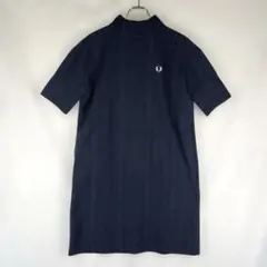 本日限り】フレッドペリー ノースリーブ ロングワンピース 黒 M - メルカリ