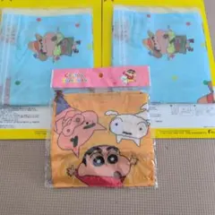 クレヨンしんちゃん　衣類圧縮袋　巾着袋セット