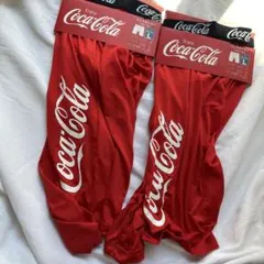 新品　19年製　L サイドロゴ ロングボクサーパンツ（前閉じ）コカコーラ　2点のサムネイル