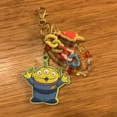トイストーリー エイリアン キーホルダー チャーム