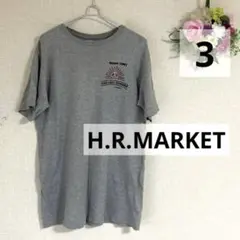 ハリウッドランチマーケット Tシャツ 半袖 3 グレー HRM L ユニセックスのサムネイル