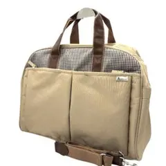 新品　アクアスキュータム　Aquascutum バッグ　ボストンバッグ　自立のサムネイル