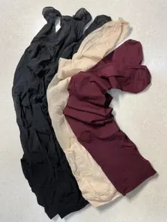 中古ストッキング　タイツ　まとめて4足セット