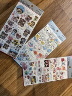 大人の図鑑シール　ラブ友　あわわちゃん　ほっぺちゃん
