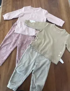 ユニクロ　パジャマ　90cm 2点セット