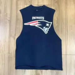 Majestic NFL ペイトリオッツ タンクトップ 袖カットオフ Mのサムネイル