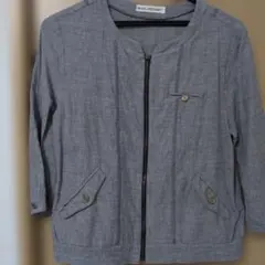 B.L.U.E. レディース七分袖 ジャケット M（2）