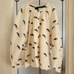 manina 花柄 長袖ブラウス 130サイズ